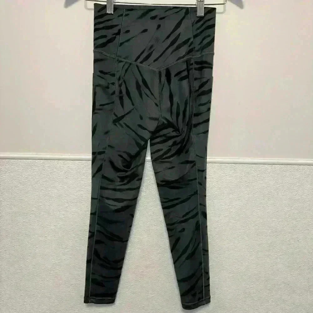 Athleta Leggings, Extra Small, Grey & Black - Picture 8 of 13